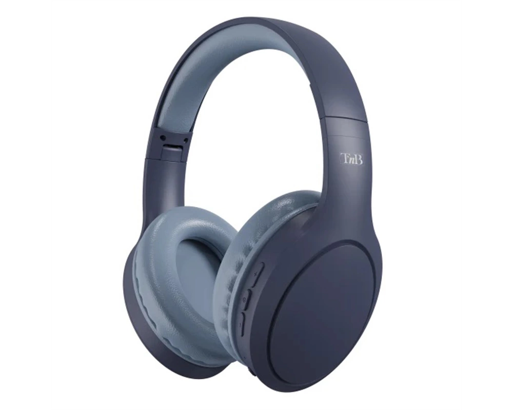 T'nB OnEar Kopfhörer Tone, navy blue, BT, faltbar, 117 dB