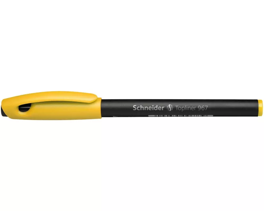 Schneider Fineliner 967 0.4 mm, Gelb, 1 Stück