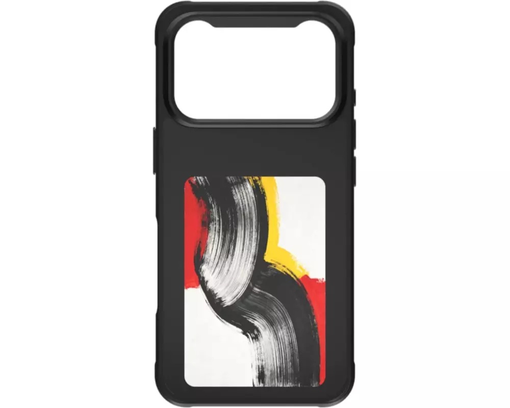 4smarts Back Cover E-Ink Cover mit NFC-Display (Qi2 ready)