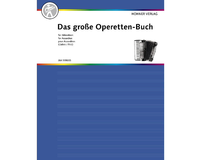 Das grosse Operetten-Buch für Akkordeon