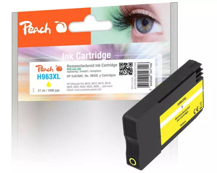 Peach Toner HP No. 963XL Y, 3JA29AE Yellow
