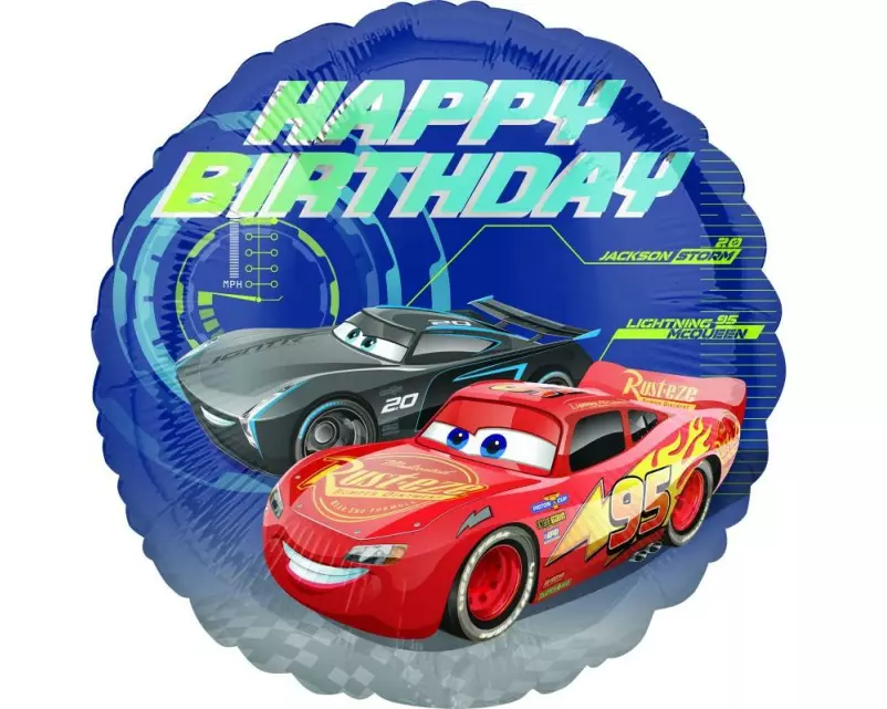 Amscan Folienballon Cars 43 cm