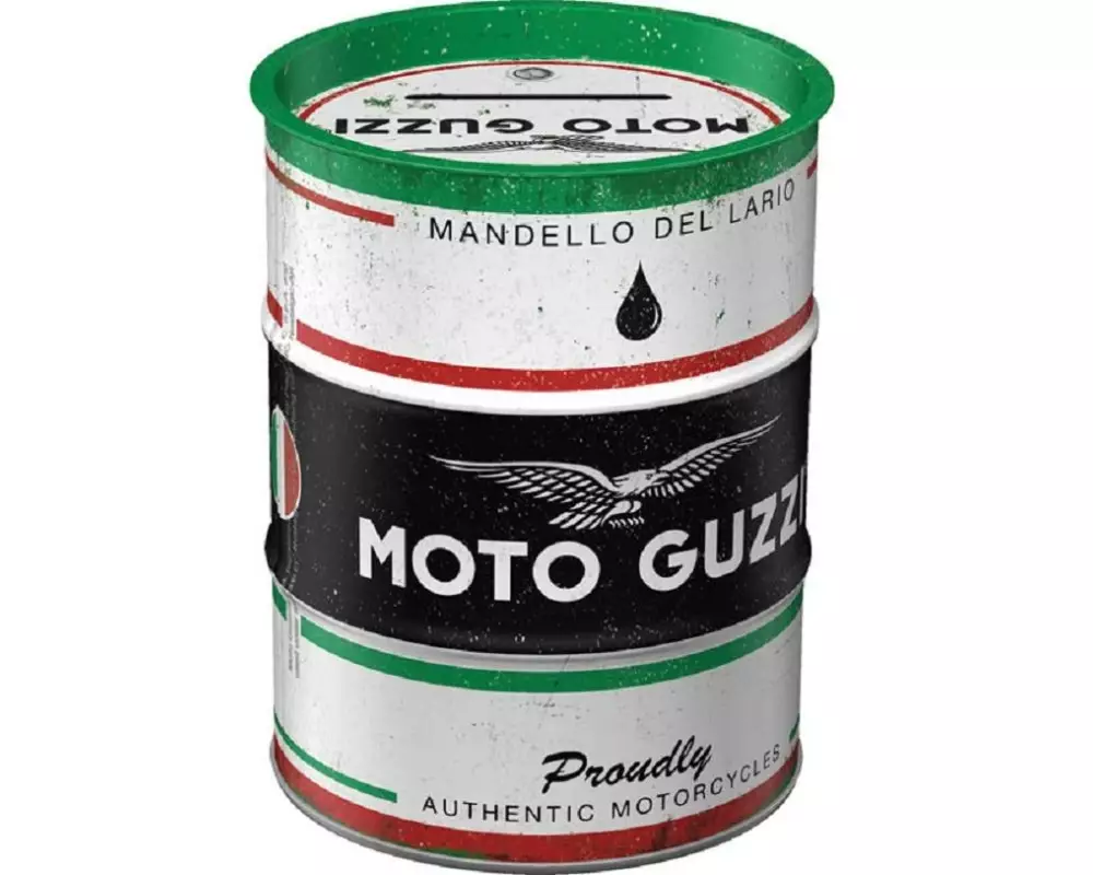 Nostalgic Art Spardose Moto Guzzi Schriftzug