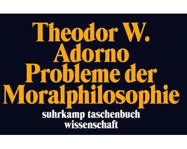Probleme der Moralphilosophie