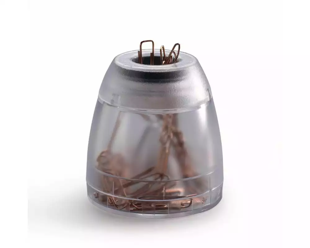 DURABLE Büroklammerspender Trend Transparent