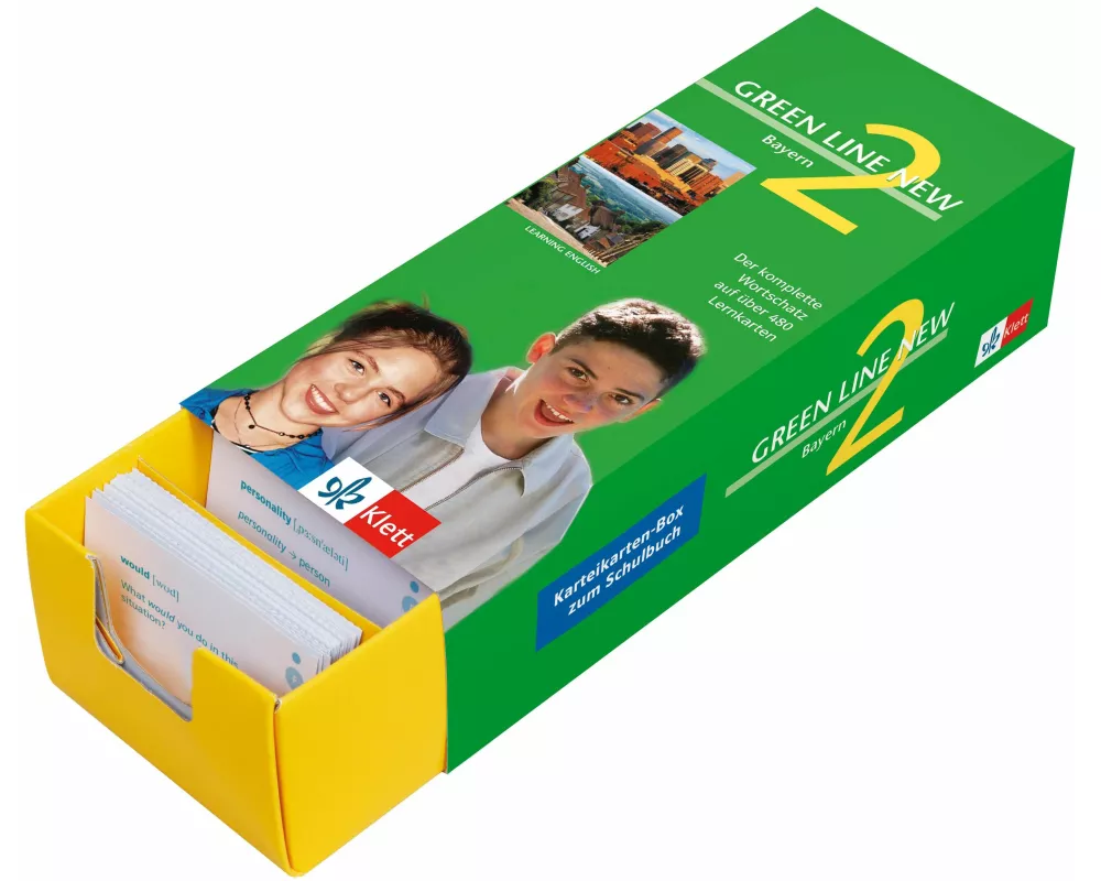Green Line New 2. Vokabel-Lernbox. Bayern