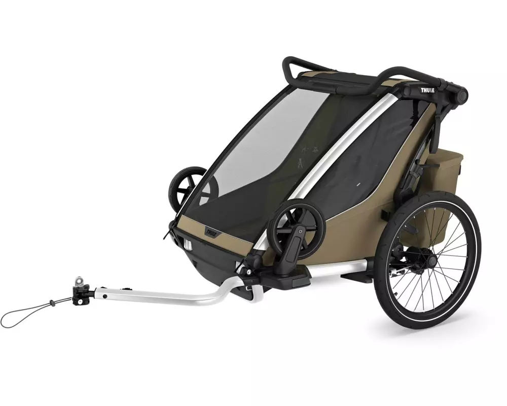 Thule Veloanhänger Chariot Cross 2 G2 Double, Faded Khaki
