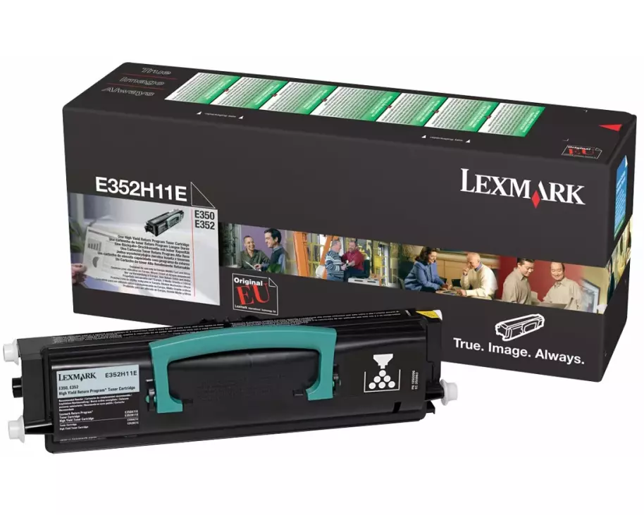 LEXMARK E350, E352 Toner black Std Capacity 9.000 pages return