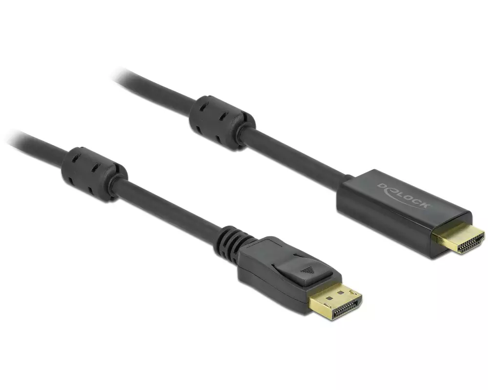 Delock Kabel aktiv DisplayPort - HDMI, 7 m