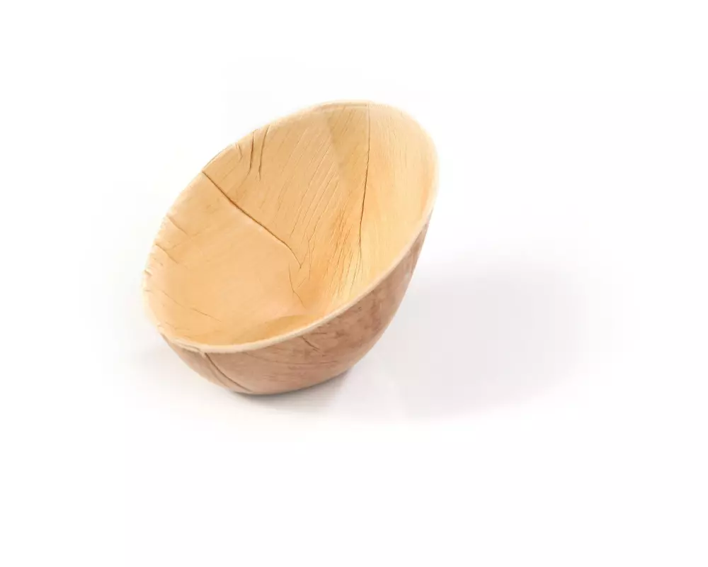 Sier Einweg-Schüssel Palm 12.0 x 8.6 cm, 20 Stück