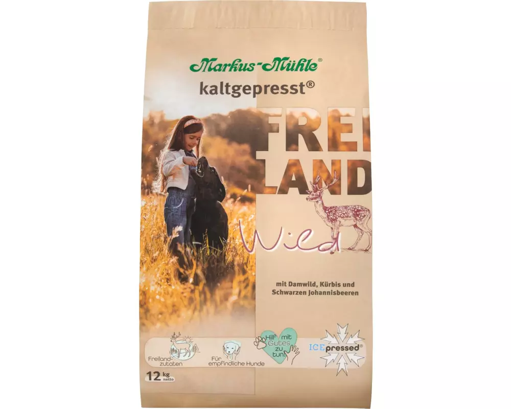 Markus Mühle Trockenfutter Dog Freiland Wild 12 kg