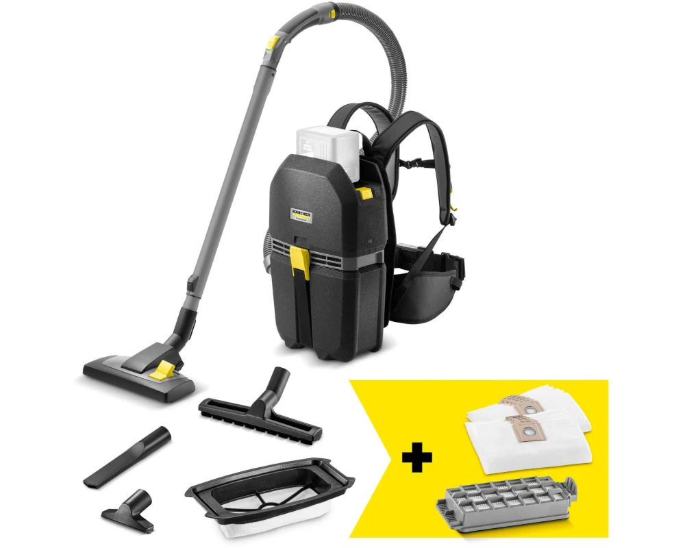 Kärcher Professional Akku-Trockensauger BVL 5/1 Bp Hepa Go!Further (CH)