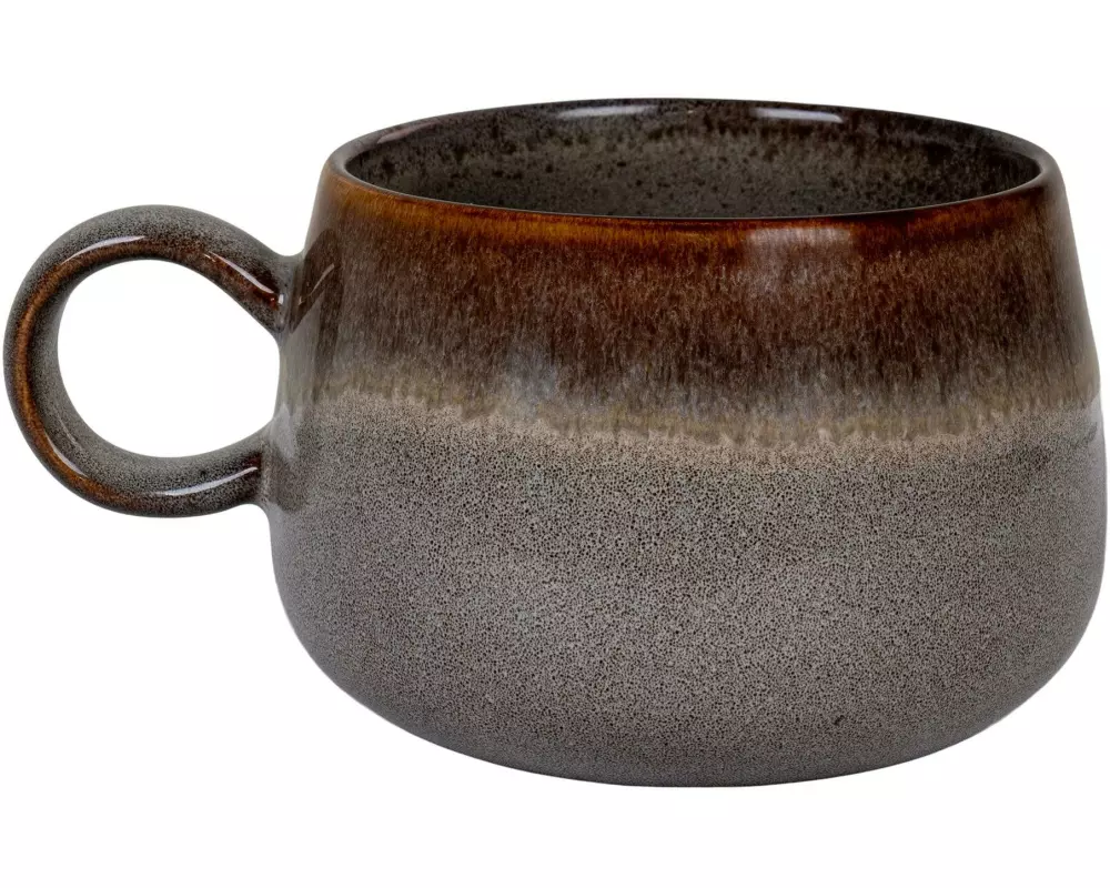 House Nordic Teetasse Selma 4 Stück, Braun/Grau
