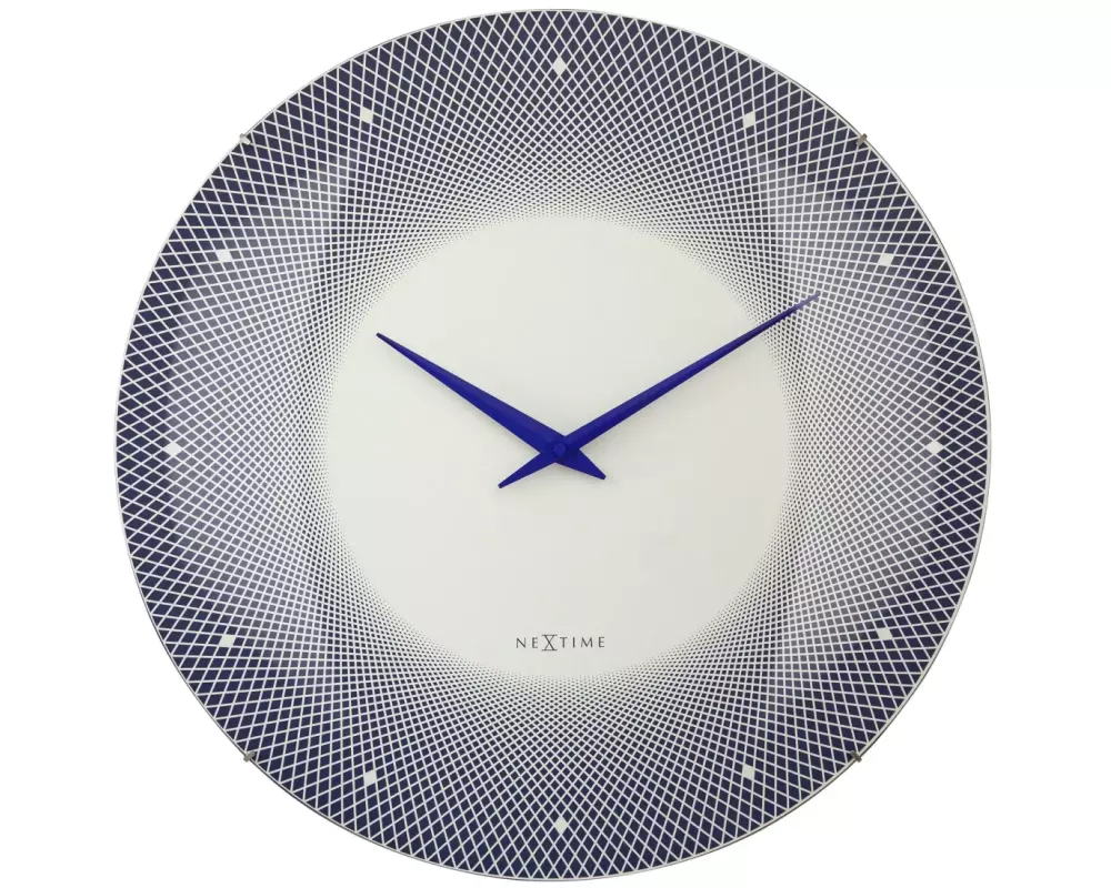 NeXtime Wanduhr Deep Blau