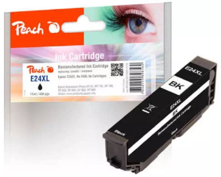 Peach Tinte Epson T2431, No 24XL Black