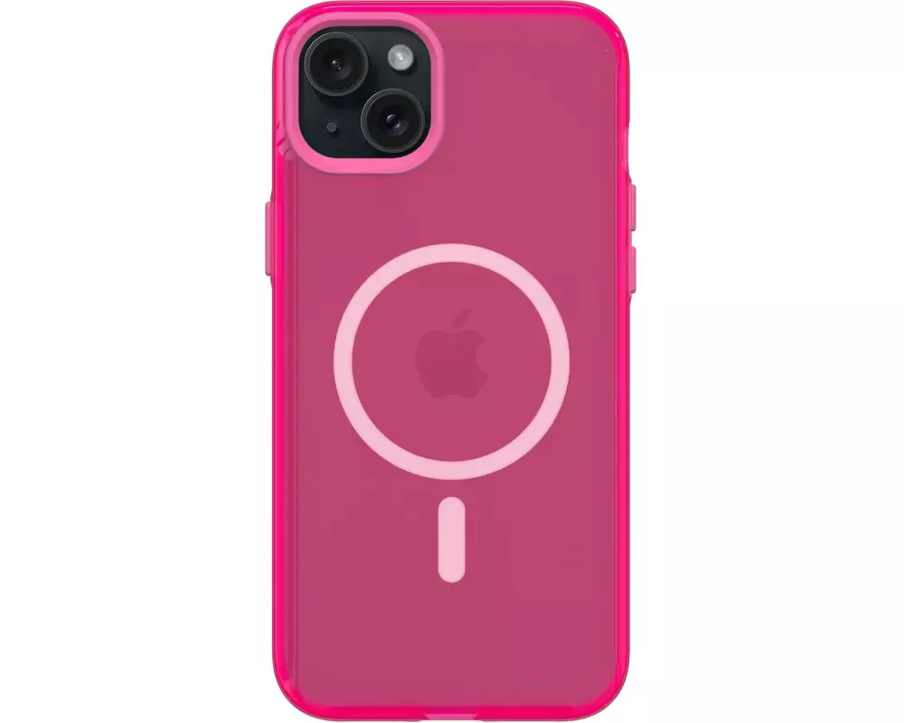 Rhinoshield Back Cover JellyTint MagSafe iPhone 15 Plus Fancy Pink