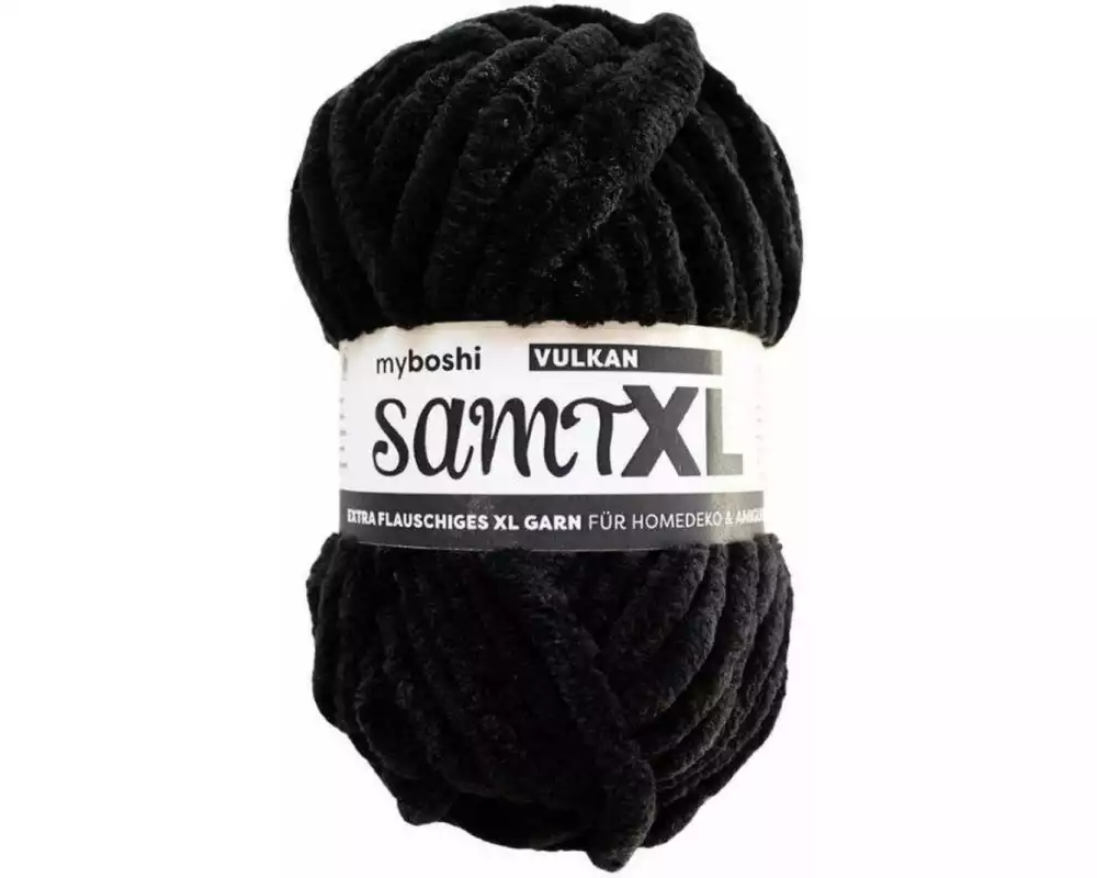 myBoshi Wolle Chenille Samt XL Vulkan, 100 g, 40 m