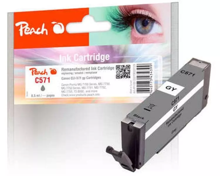 Peach Tinte Canon CLI-571GY Grey