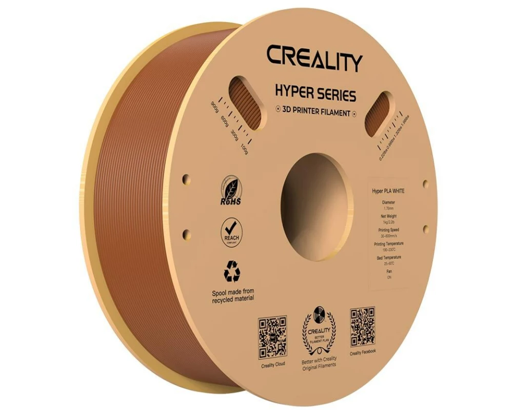 Creality Filament PLA Hyper, Braun, 1.75 mm, 1 kg