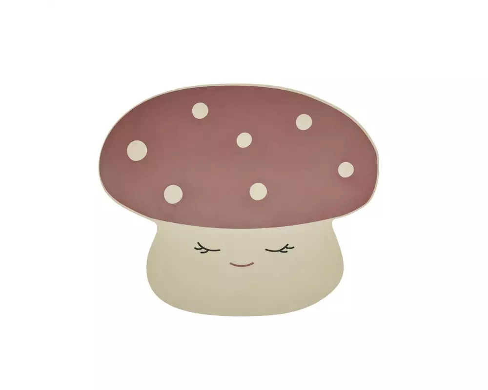 OYOY Kindertischset Mushroom Rot