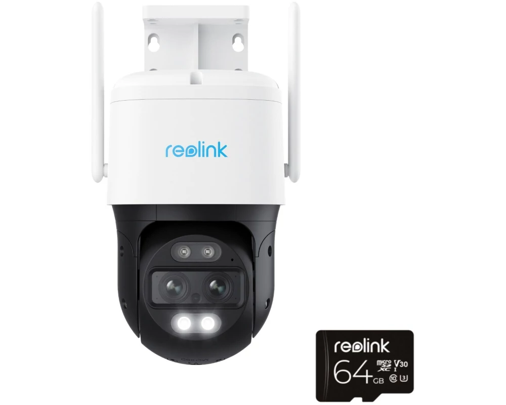 Reolink Netzwerkkamera Trackmix W760 4K PTZ + 64 GB