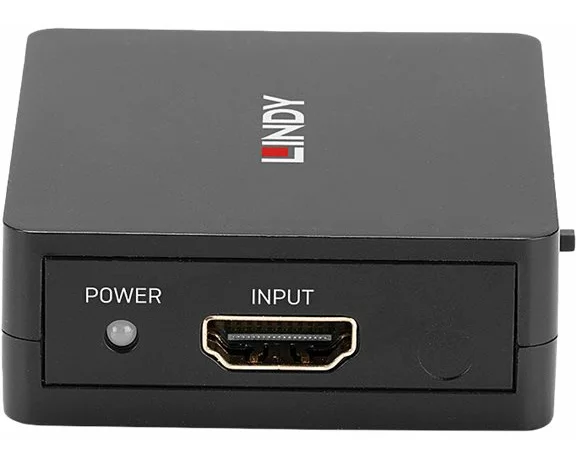 LINDY 2 Port, HDMI 18G, Splitter, Compact