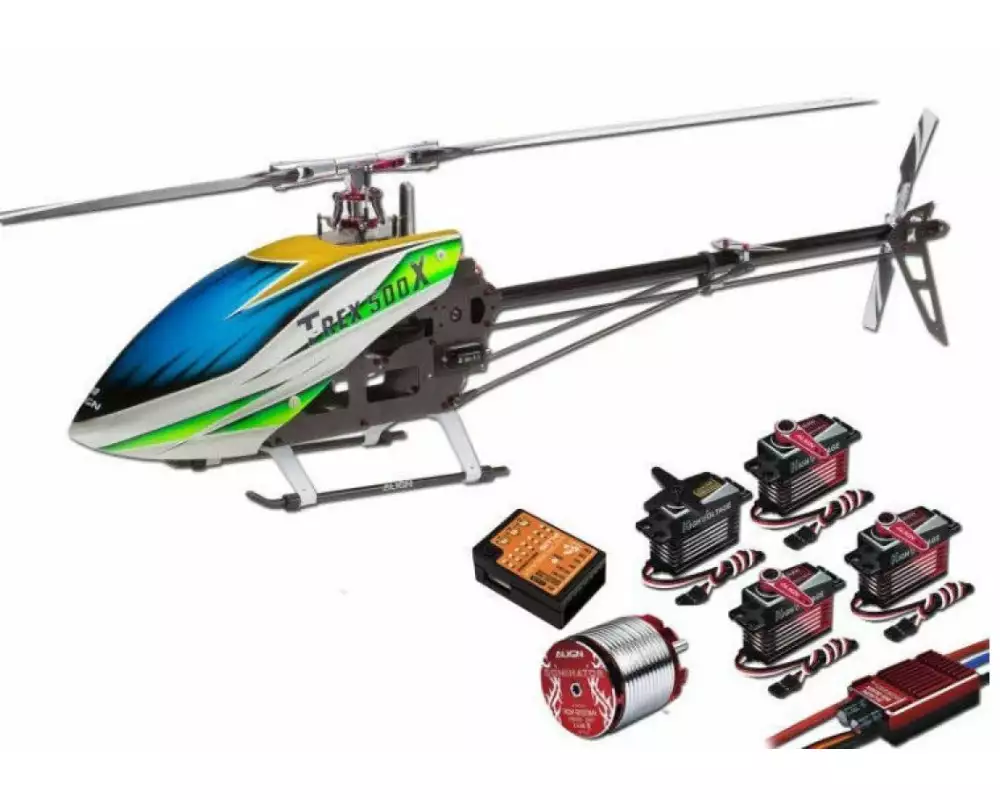 ALIGN Helikopter T-Rex 500X Dominator Super Combo Bausatz