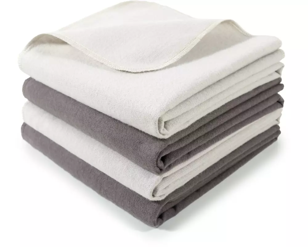 MAKIAN Mulltuch 4er Pack, 80 x 80 cm