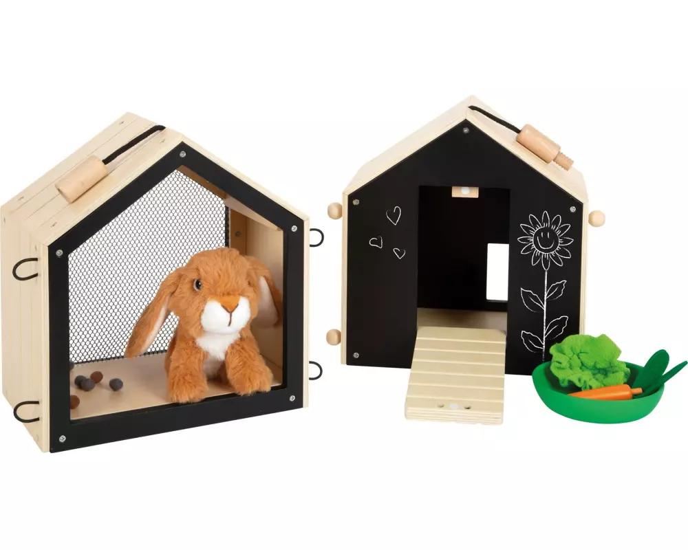 small foot Hasenstall mit Auslauf