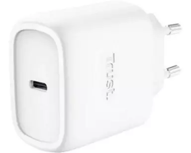 Trust USB-Wandladegerät Maxo USB-C-GaN 45 W Weiss