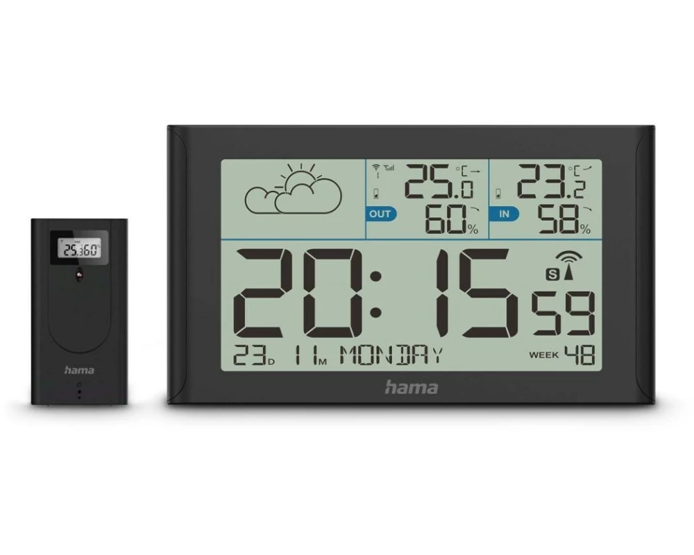 Hama Wetterstation Sylt, Schwarz