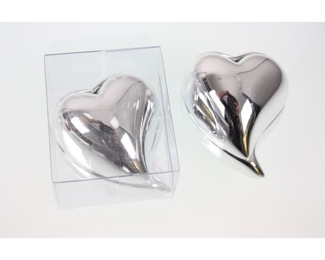 ROOST Fotohalter Herz 7x4cm 832 chrom