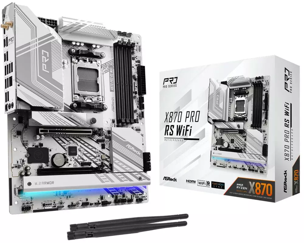 ASRock Mainboard X870 Pro RS WiFi