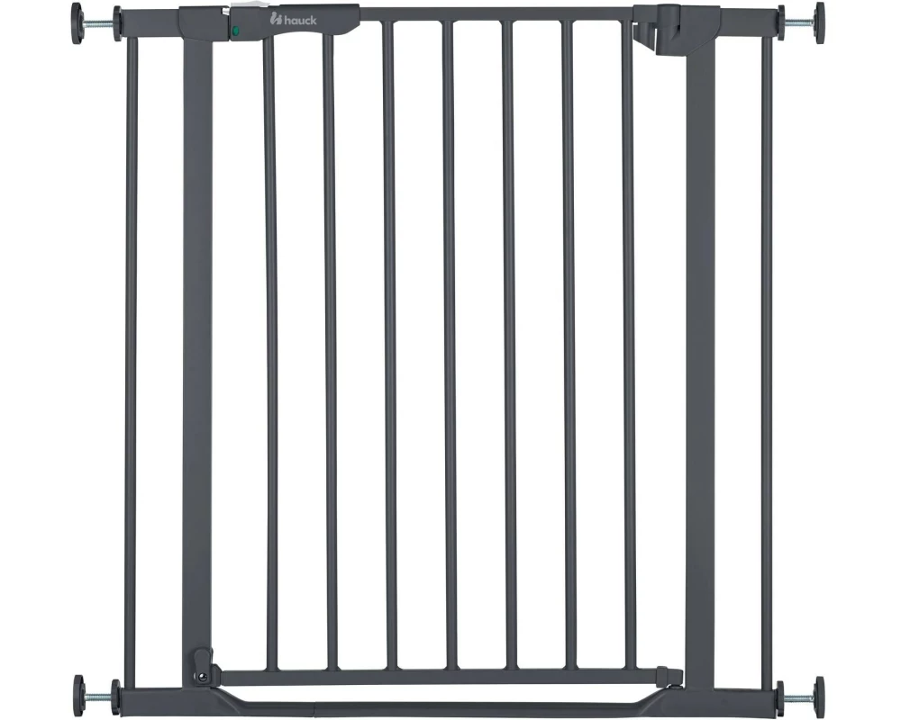Hauck Türschutzgitter Clear Step Autoclose 2 Grey 75 - 80 cm