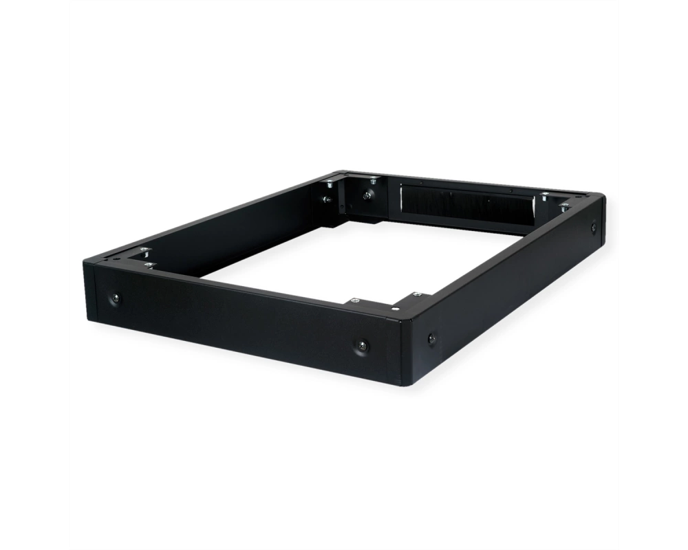ROLINE Sockel für Netzwerkschrank, 600x800 BxT, schwarz