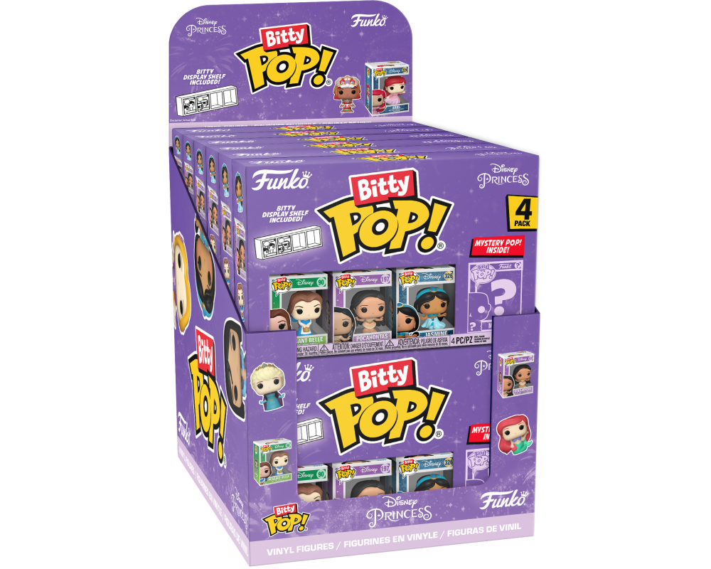 FUNKO Bitty POP 5380.76995 Disney Princesses 12x4 Stück
