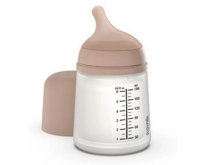 suavinex Trinkflasche Antikolikflasche Hellbraun 0.0, 180 ml Gr. S