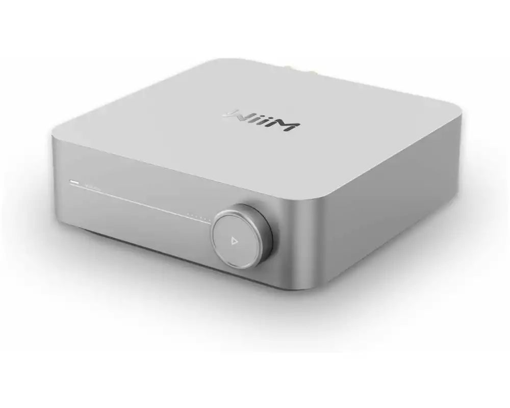 WiiM Netzwerk-Audioplayer Amp Silber