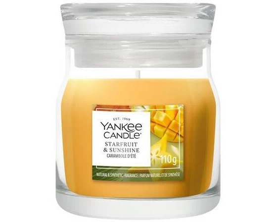 Yankee Candle Signature Duftkerze Starfruit & Sunshine Signature Small Jar