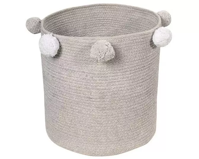 Lorena Canals Spielzeugkorb Bubbly Grey