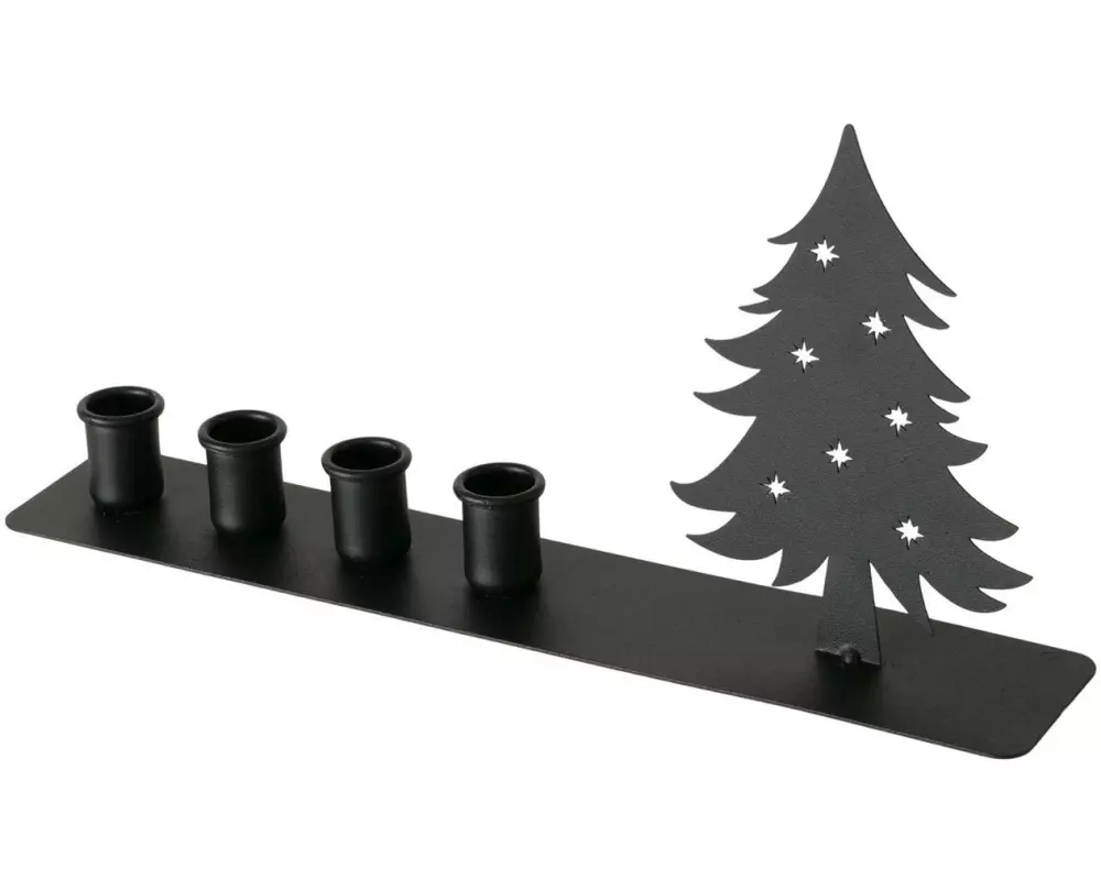 Boltze Teelichthalter Waldan Metall, 38 x 18.2 cm