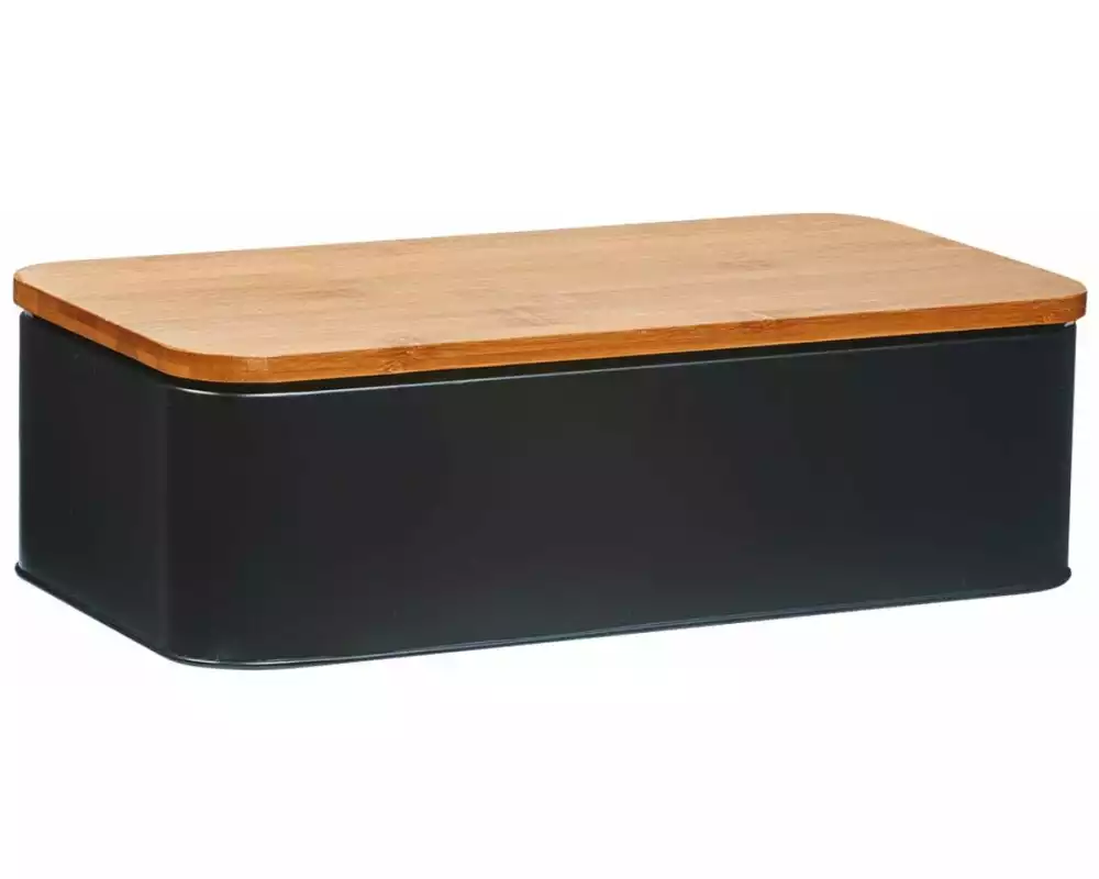 Zeller Present Brotkasten Schwarz