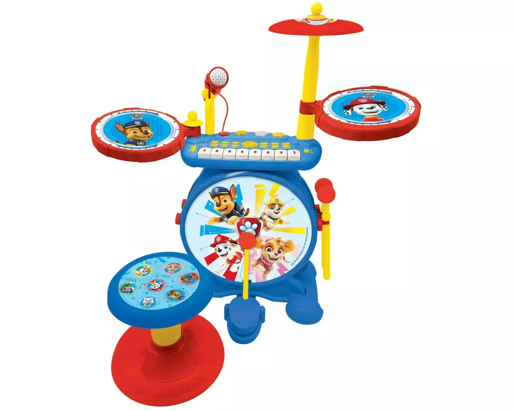 Lexibook Musikinstrument Paw Patrol Elektronisches Schlagzeug