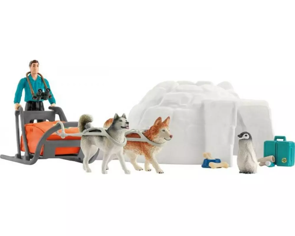 Schleich Spielfigurenset Wild Life Antarktis Expedition