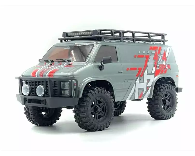 Absima Crawler CR18P EVO-V2 Rock Van grey, 4WD, RTR, 1:18
