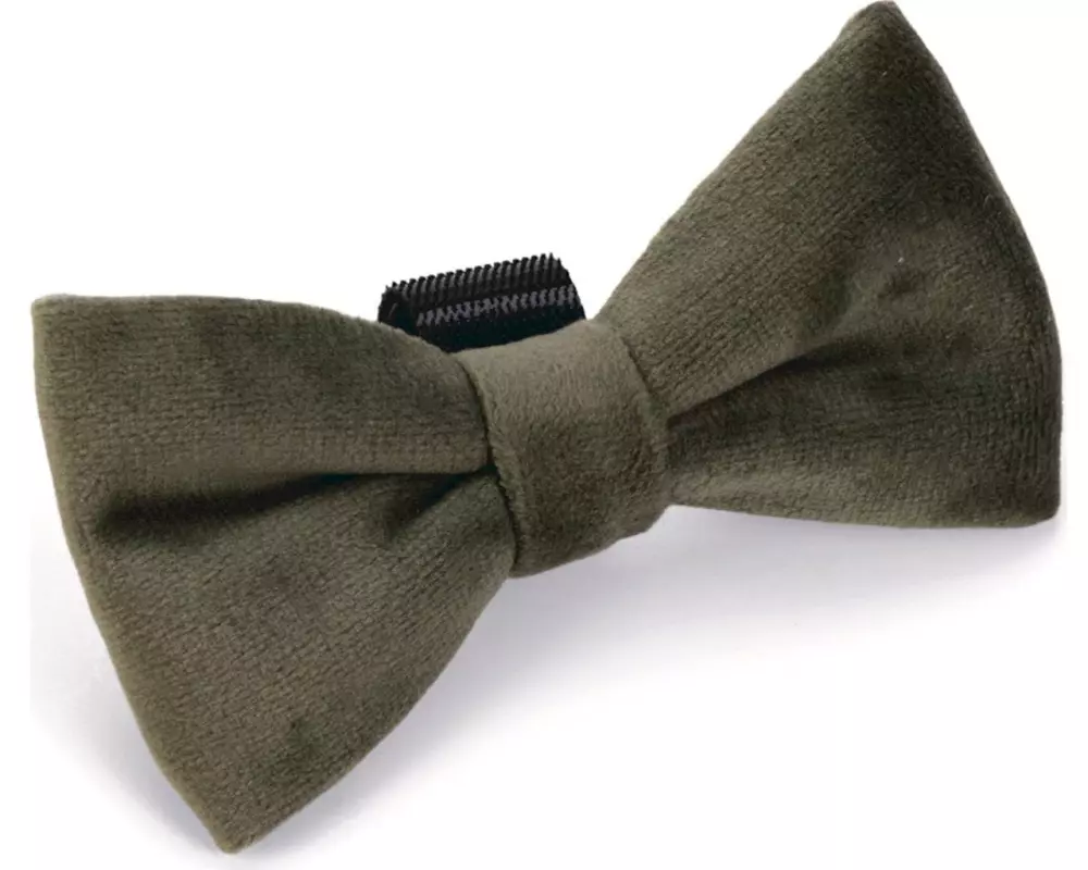 Designed by Lotte Velvet Fliege Zaza 12 cm, Grün