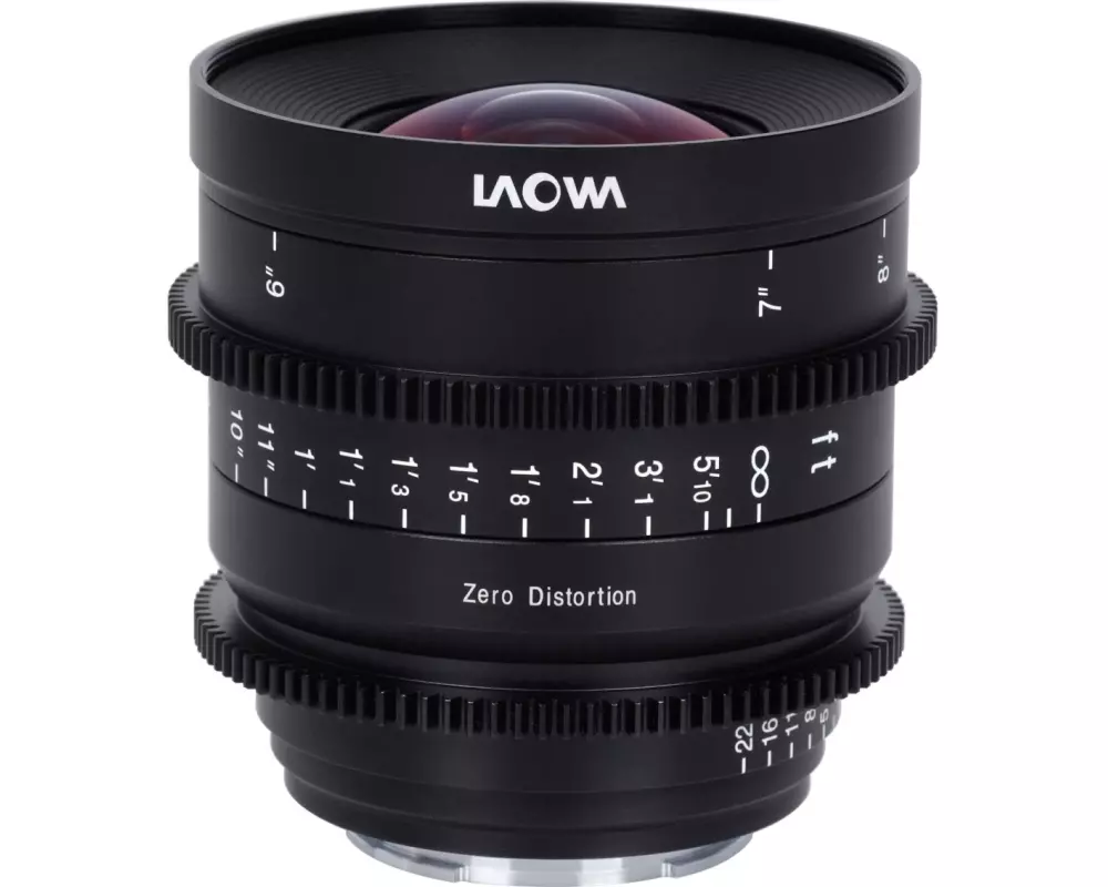 Laowa Festbrennweite 15 mm T/2.1 Zero-D Cine (Feet) – Sony E-Mount