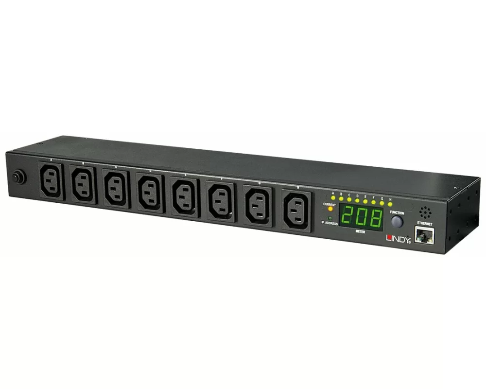 LINDY IPowerControl Classic 8 switchable via LAN or WAN