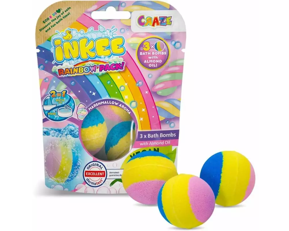 Craze Inkee Rainbow Multipack 3 Stück