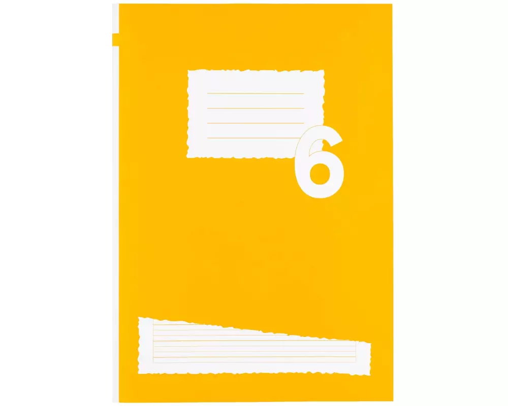 office focus Schulheft FSC A4, Liniert, Orange, 10 Stück